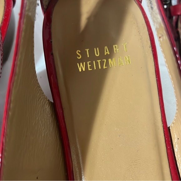 Stuart Weitzman red patent shoes 👠 - Picture 10 of 11